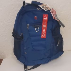 NEW!SWISSGEAR LAPTOP BACKPACK BLUE NWT
